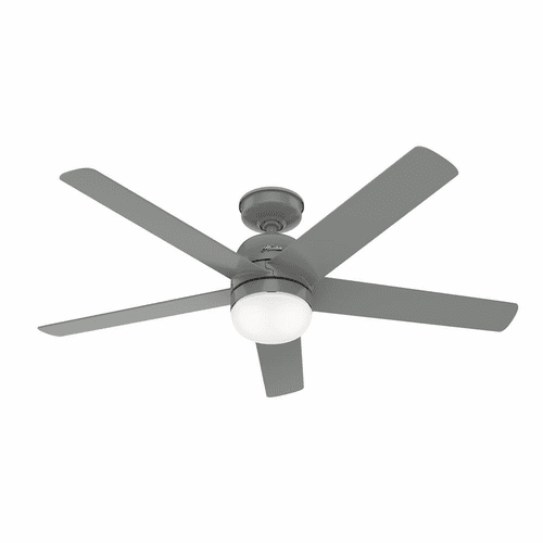 Hunter Anorak 52" Outdoor Ceiling Fan w/LED Light - Quartz Grey - 50290