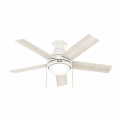 Hunter Aren 44" LED Low Profile Ceiling Fan - Fresh White - 51448
