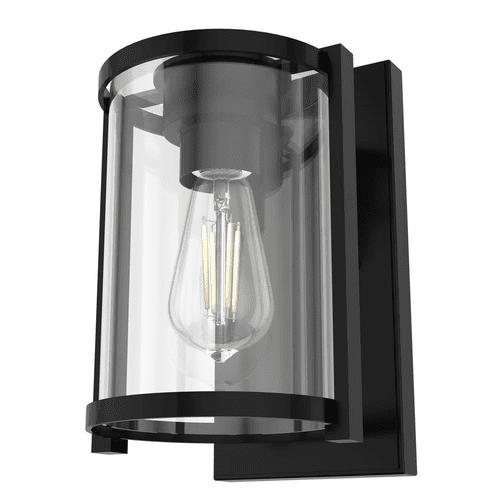 Hunter Astwood 1 Light Wall Sconce - Matte Black - 19125
