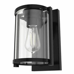 Hunter Astwood 1 Light Wall Sconce - Matte Black - 19125