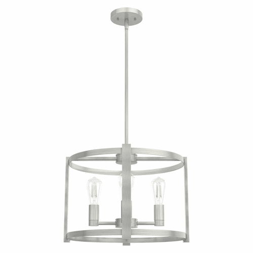 Hunter Astwood 4 Light Chandelier - Brushed Nickel - 19134