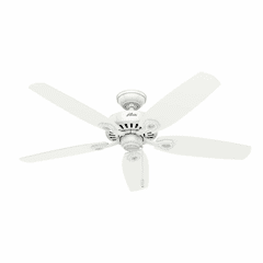 Hunter Builder Elite 52" Ceiling Fan - Snow White - 53240 Hunter Builder Elite 52" Ceiling Fan - Snow White - 53240