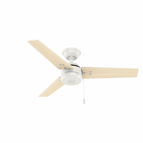 Hunter Cassius 44" Outdoor Ceiling Fan - Fresh White - 50262