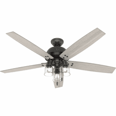 Hunter Churchwell 60" Ceiling Fan w/LED Light - Noble Bronze - 51200