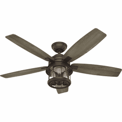 Hunter Coral Bay 52" LED Outdoor Ceiling Fan - Weathered Copper - 51469 Hunter Coral Bay 52" LED Outdoor Ceiling Fan - Weathered Copper - 51469