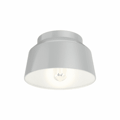 Hunter Cranbrook 1 Light Flush Mount - Dove Grey - 19022