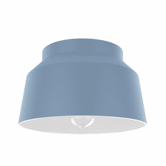 Hunter Cranbrook 1 Light Flush Mount - Indigo Blue - 19173