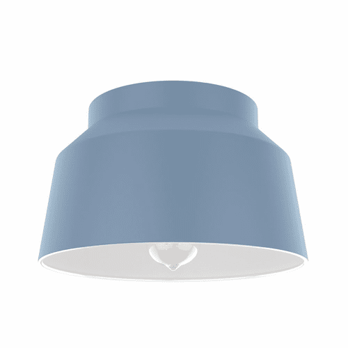 Hunter Cranbrook 1 Light Flush Mount - Indigo Blue - 19173