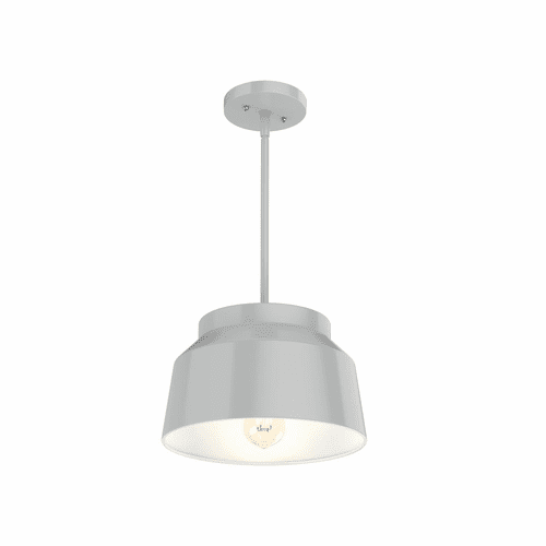 Hunter Cranbrook 1 Light Pendant - Dove Grey - 19024