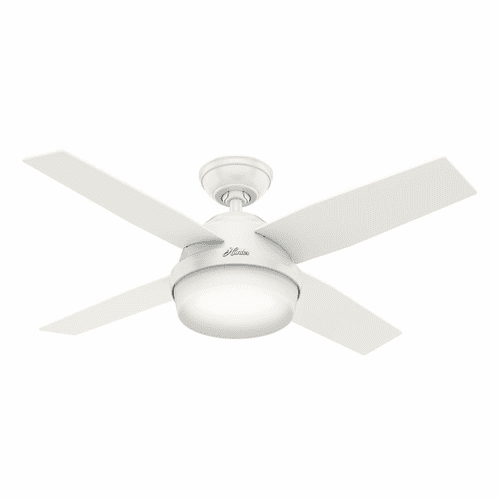 Hunter Dempsey 44" Ceiling Fan w/LED Light - Fresh White - 59246