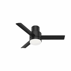 Hunter Gilmour 44" Outdoor Ceiling Fan w/LED Light - Matte Black - 51333