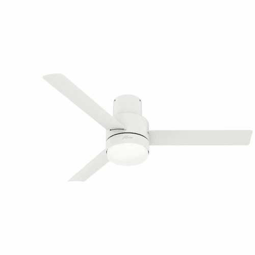 Hunter Gilmour 52" Outdoor Ceiling Fan w/LED Light - Matte White - 51840