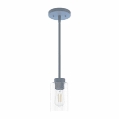 Hunter Hartland 1 Light Mini Pendant - Indigo Blue - 19165