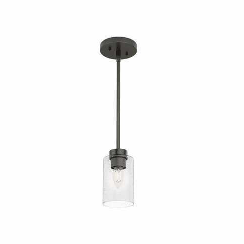 Hunter Hartland 1 Light Mini Pendant - Noble Bronze - 19013