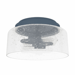 Hunter Hartland 2 Light Flush Mount - Indigo Blue - 19163