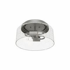 Hunter Hartland 2 Light Flush Mount - Matte Silver - 19014