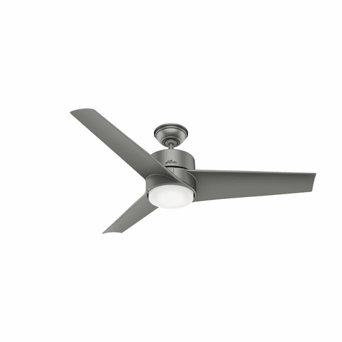 Hunter Havoc 54" LED Outdoor Ceiling Fan - Matte Silver - 59472