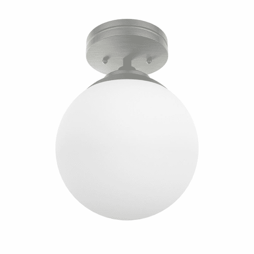 Hunter Hepburn 1 Light Flush Mount - Brushed Nickel - 19170