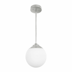 Hunter Hepburn 1 Light Mini Pendant - Brushed Nickel - 19169