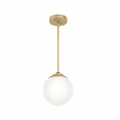 Hunter Hepburn 1 Light Mini Pendant - Painted Modern Brass - 19018 Hunter Hepburn 1 Light Mini Pendant - Painted Modern Brass - 19018