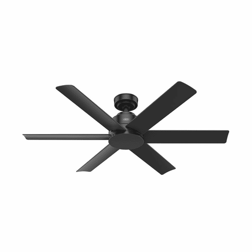 Hunter Kennicott 52" Outdoor Ceiling Fan - Matte Black - 51180
