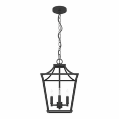 Hunter Laurel Ridge 12" 4 Light Lantern Pendant - Natural Iron - 19065