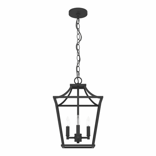Hunter Laurel Ridge 12" 4 Light Lantern Pendant - Natural Iron - 19065