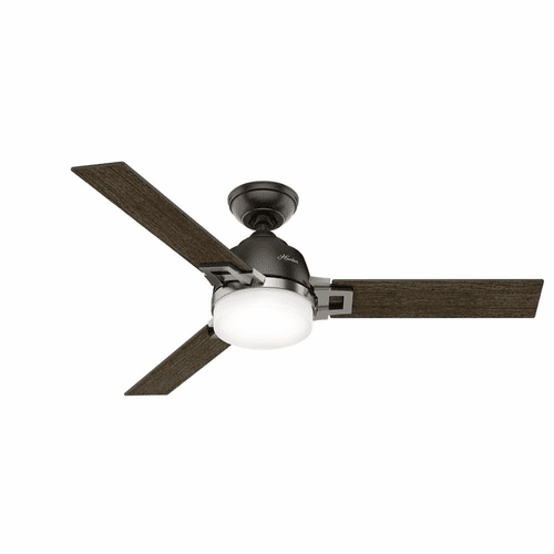 Hunter Leoni 48" Ceiling Fan w/LED Light - Noble Bronze - 59219