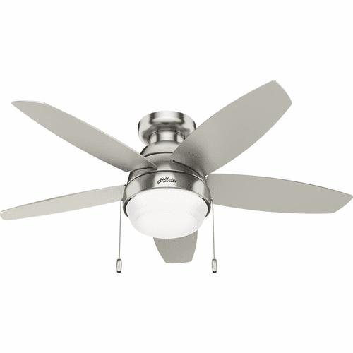 Hunter Lilliana 44" Ceiling Fan w/LED Light - Brushed Nickel - 51223