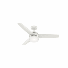 Hunter Midtown 48" Ceiling Fan w/LED Light - Fresh White - 54211