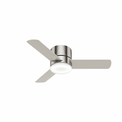 Hunter Minimus 44" LED Low Profile Ceiling Fan - Brushed Nickel - 59454