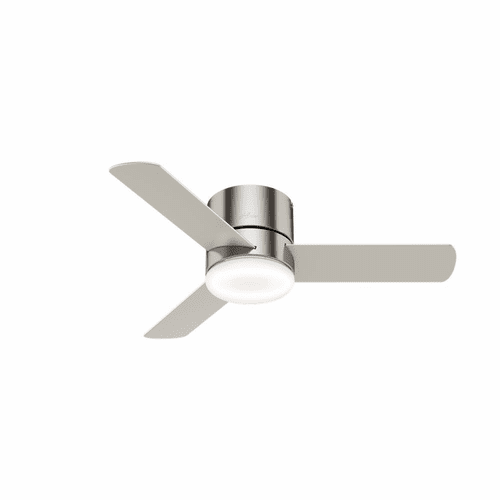 Hunter Minimus 44" LED Low Profile Ceiling Fan - Brushed Nickel - 59454
