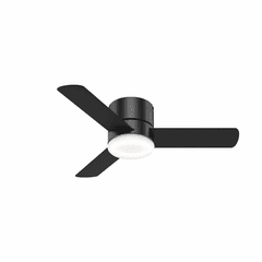 Hunter Minimus 44" LED Low Profile Ceiling Fan - Matte Black - 59453 Hunter Minimus 44" LED Low Profile Ceiling Fan - Matte Black - 59453