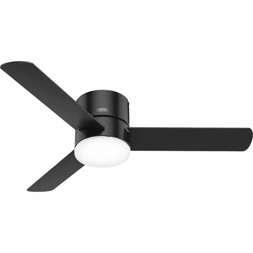 Hunter Minimus 52" LED Ceiling Fan - Matte Black - 51432