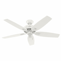 Hunter Newsome 52" Ceiling Fan - Fresh White - 53319
