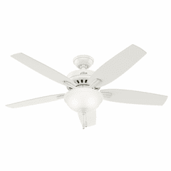 Hunter Newsome 52" Ceiling Fan w/LED Light - Fresh White - 53310 Hunter Newsome 52" Ceiling Fan w/LED Light - Fresh White - 53310
