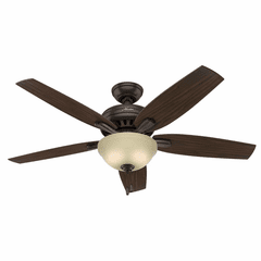 Hunter Newsome 52" Ceiling Fan w/LED Light - Premier Bronze - 53311
