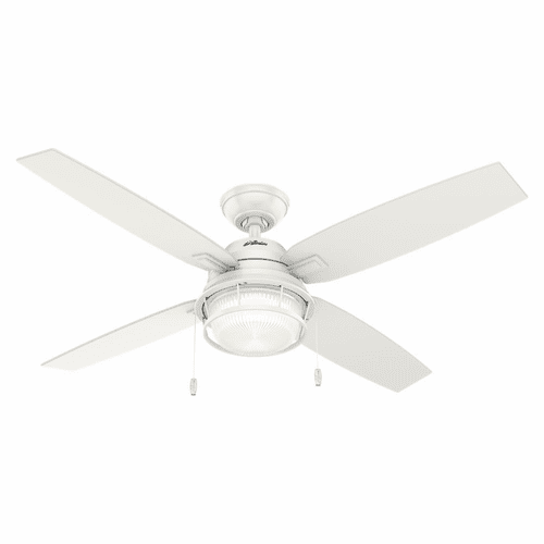 Hunter Ocala 52" Outdoor Ceiling Fan w/LED Light - Fresh White - 59240