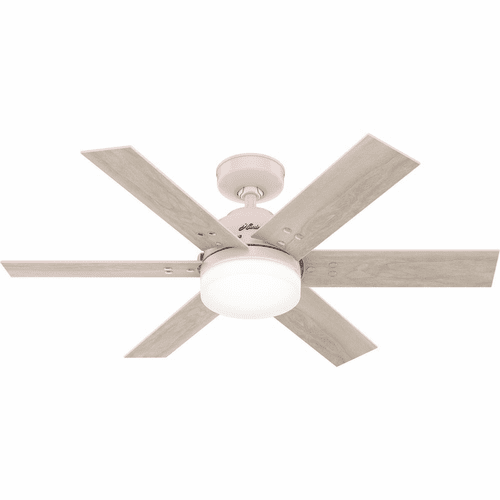 Hunter Pacer 44" Ceiling Fan w/LED Light - Blush Pink - 51207