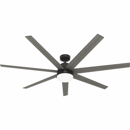 Hunter Phenomenon 70" LED Ceiling Fan - Matte Black - 51379