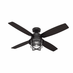 Hunter Port Royale 52" Ceiling Fan w/LED Light - Natural Iron - 50391