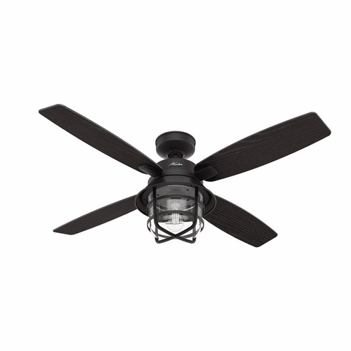 Hunter Port Royale 52" Ceiling Fan w/LED Light - Natural Iron - 50391