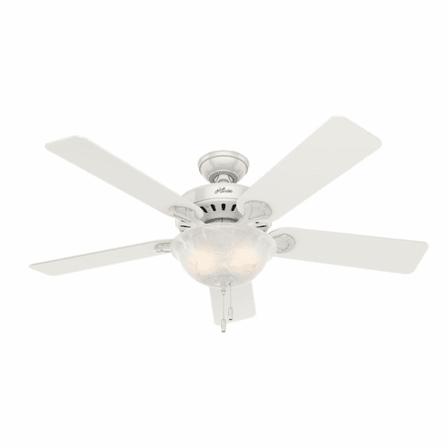 Hunter Pro's Best 52" Ceiling Fan w/LED Light - White - 53251
