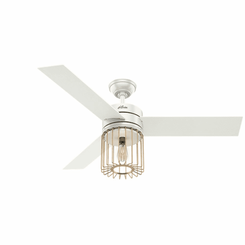 Hunter Ronan 52" Ceiling Fan w/LED Light - Fresh White - 59238