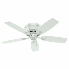 Hunter Sea WInd 48" Outdoor Low Profile Ceiling Fan - White - 53119