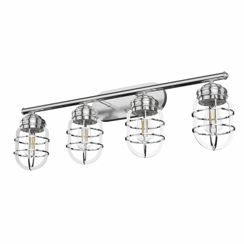 Hunter Starklake 4 Light Bath Vanity - Chrome - 19052