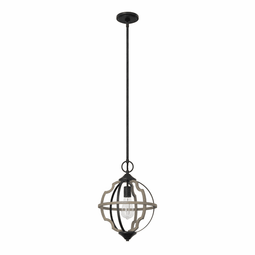 Hunter Stone Creek 1 Light Pendant - French Oak - 19221