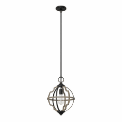 Hunter Stone Creek 1 Light Pendant - French Oak - 19221