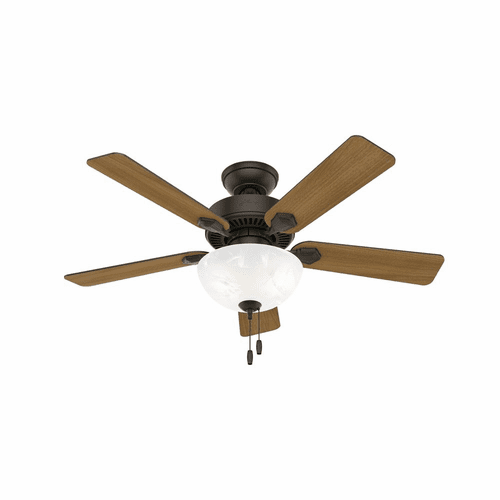 Hunter Swanson 44" Ceiling Fan w/LED Light - New Bronze - 50896