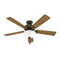 Hunter Swanson 52" Ceiling Fan w/LED Light - New Bronze - 50901 Hunter Swanson 52" Ceiling Fan w/LED Light - New Bronze - 50901